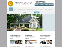 Tablet Screenshot of knappschenck.com